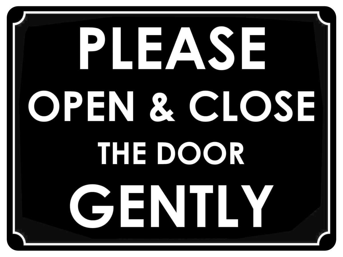 please close the gate sign printable