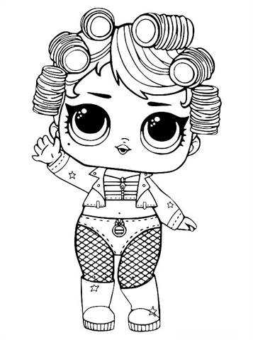 lol dolls printable coloring pages lol dolls printable coloring pages
