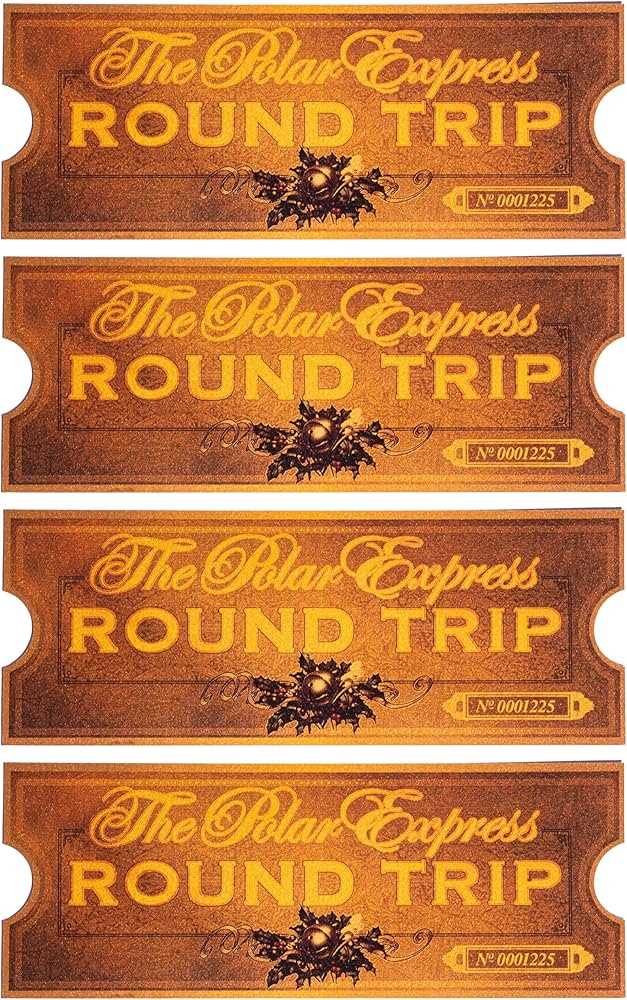 golden ticket polar express printable tickets