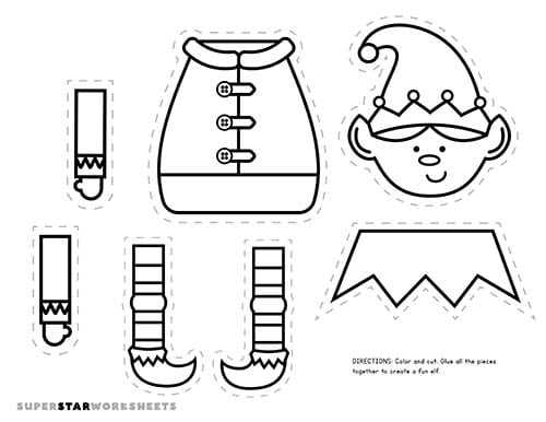 build an elf printable build an elf printable