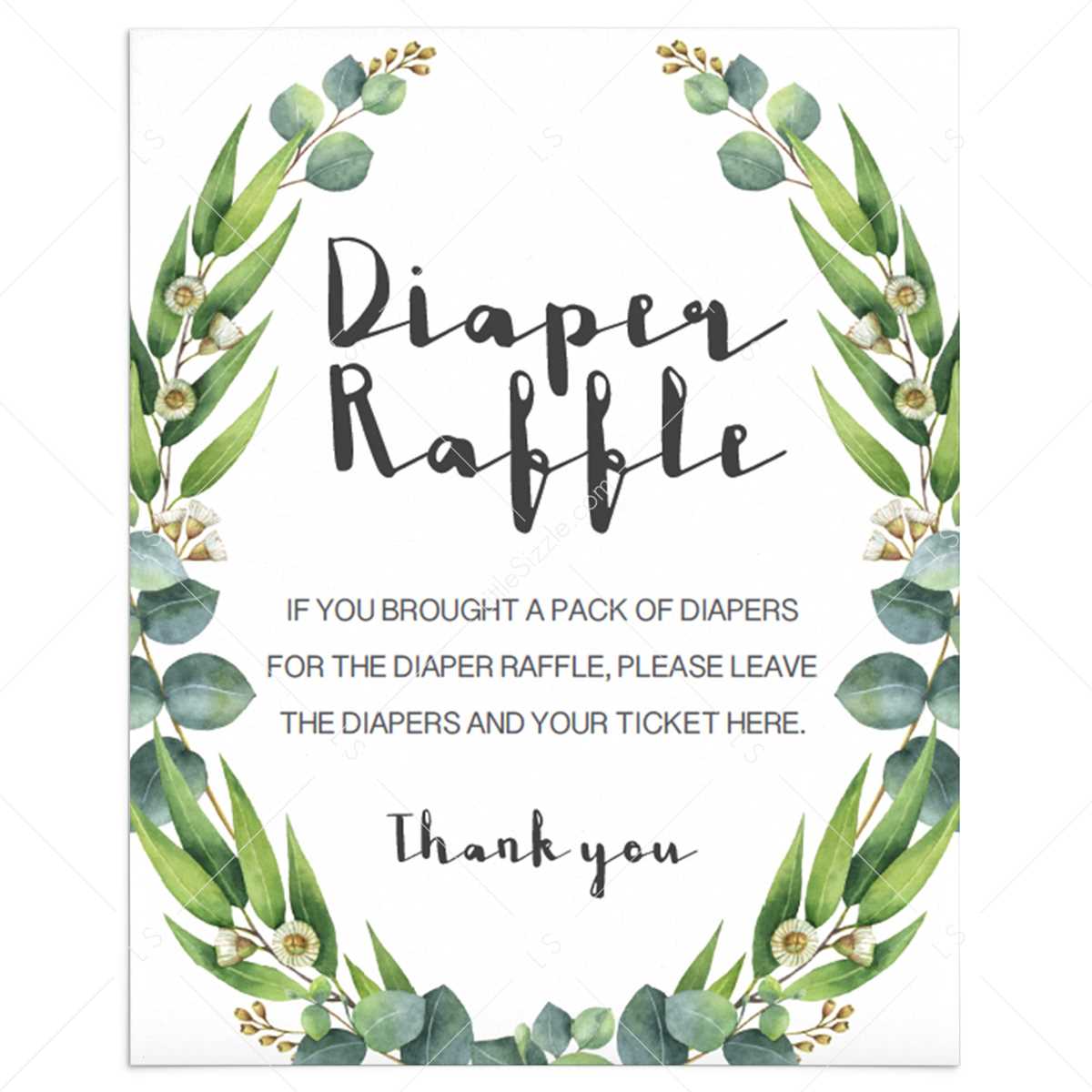 diaper raffle free printable diaper raffle free printable