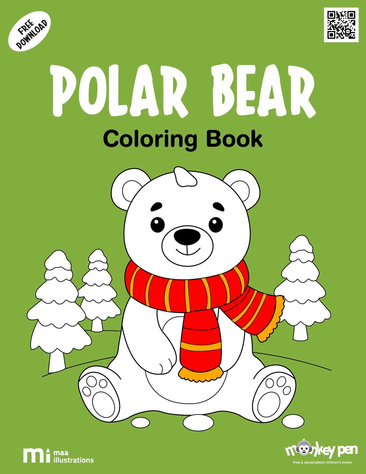 polar bear polar bear printable book