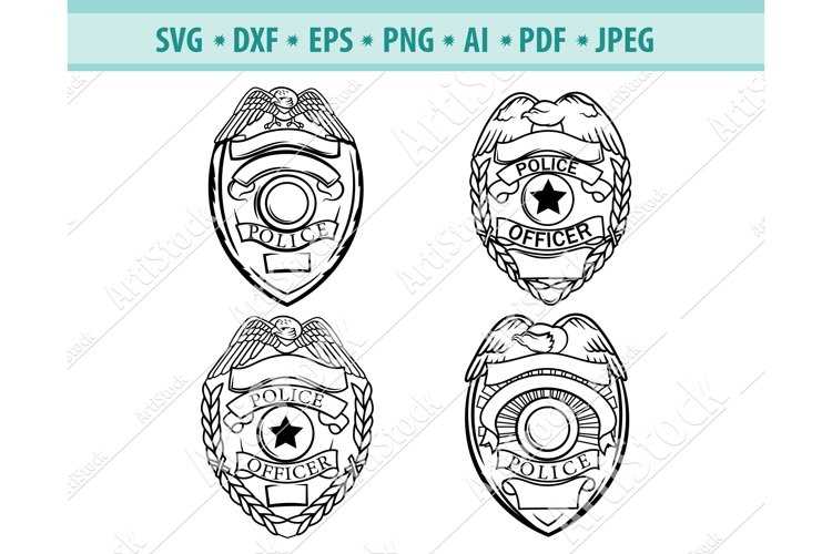 police officer badge printable police officer badge printable