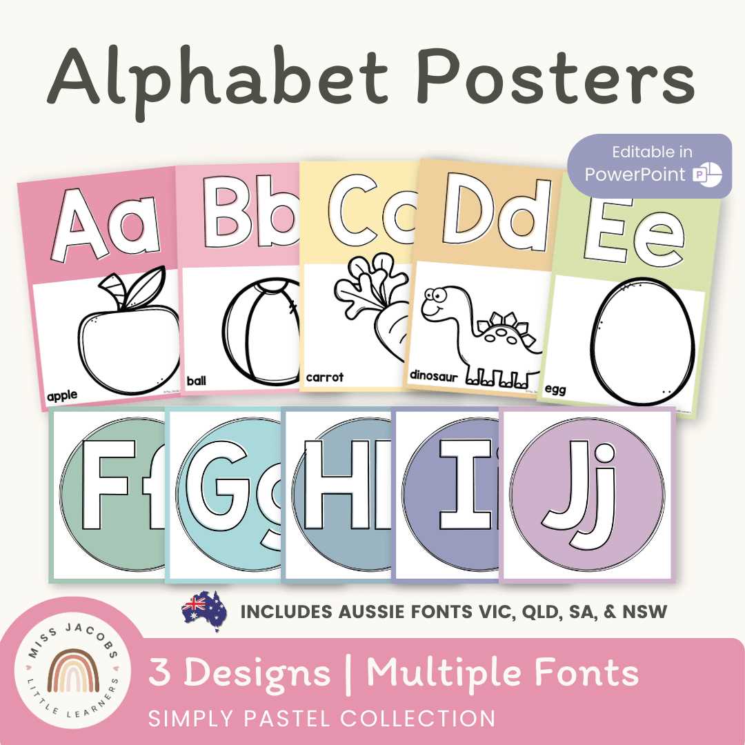 poster letters printable