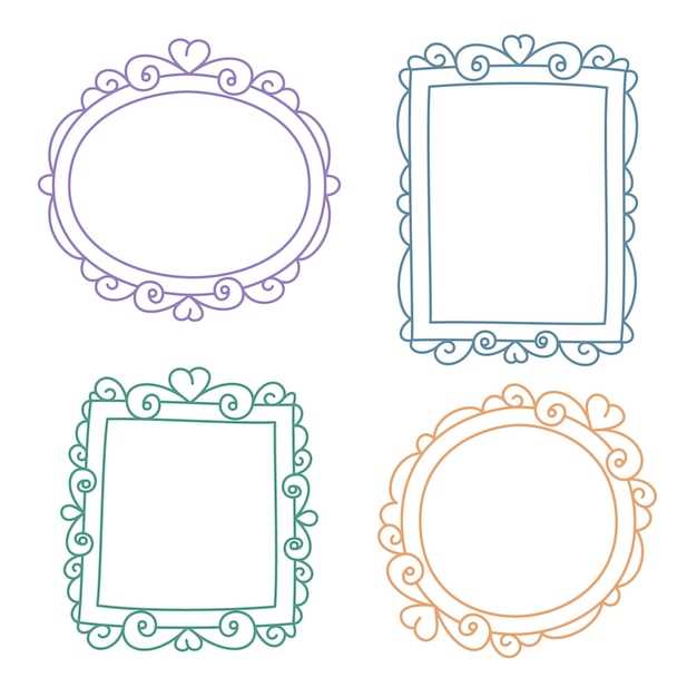 picture frame template printable picture frame template printable
