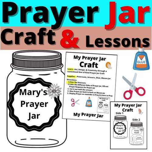 prayer jar printable
