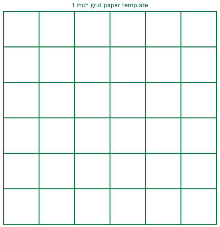printable 1 inch graph paper printable 1 inch graph paper