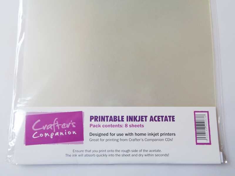 printable acetate sheets