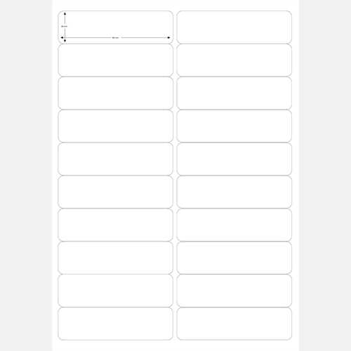 printable adhesive labels