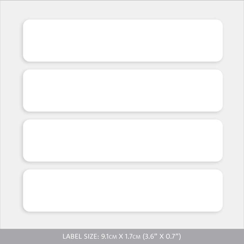 printable adhesive labels