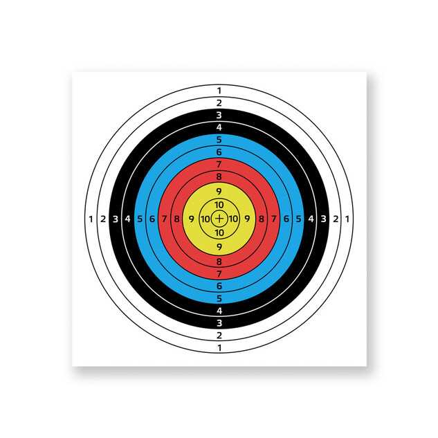 printable archery target printable archery target