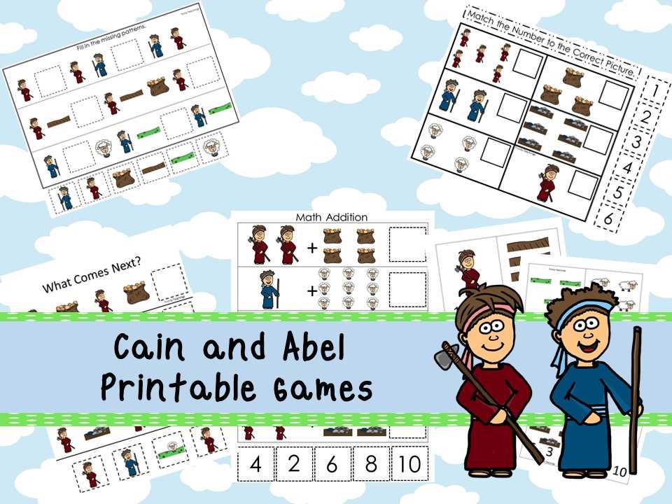 printable bible games