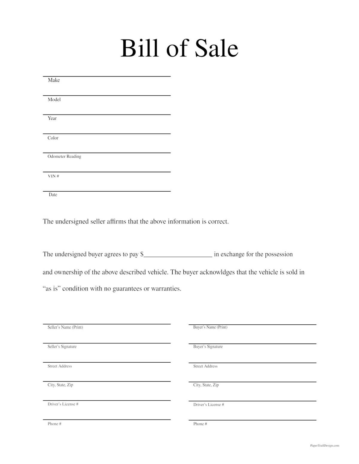 printable bill of sale sc printable bill of sale sc
