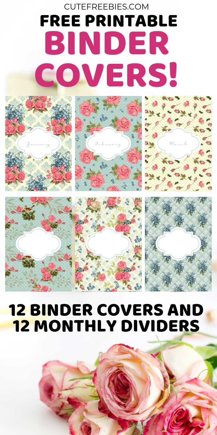 printable binder dividers printable binder dividers