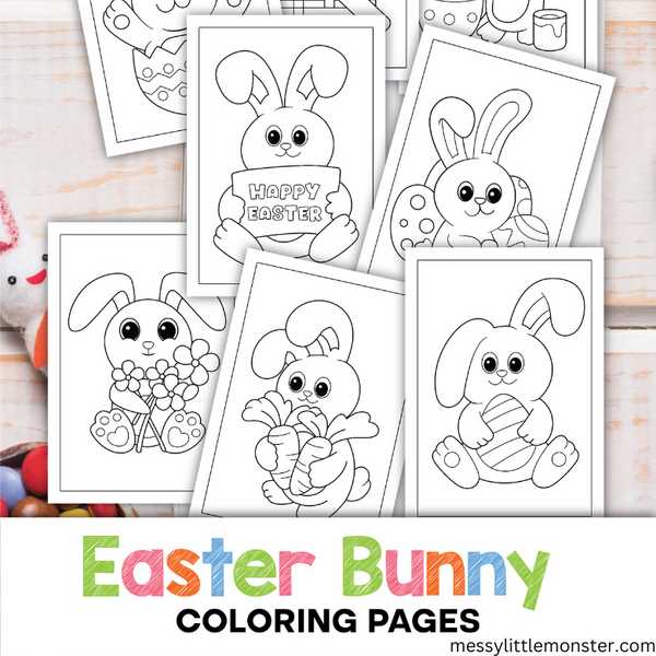 printable bunny coloring sheets