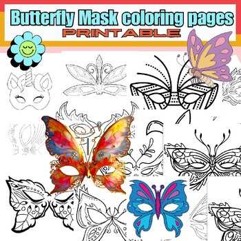 printable butterfly masks