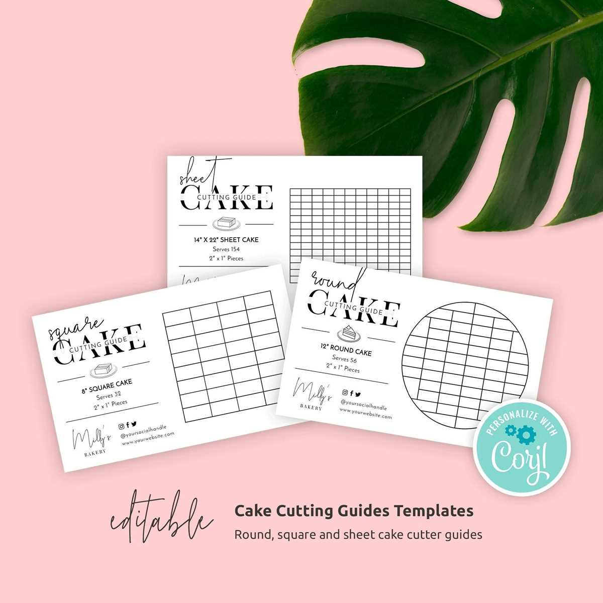 printable cake cutting guide printable cake cutting guide