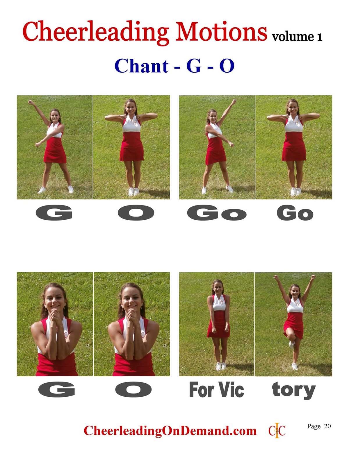 printable cheer motions printable cheer motions