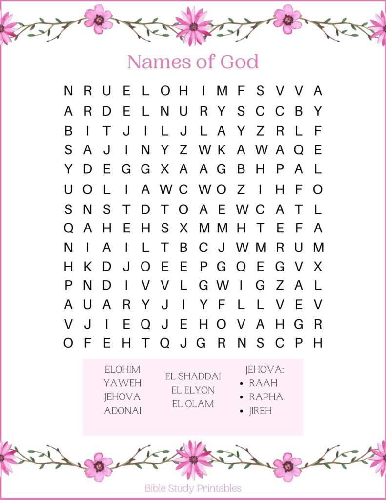 printable christian word search printable christian word search
