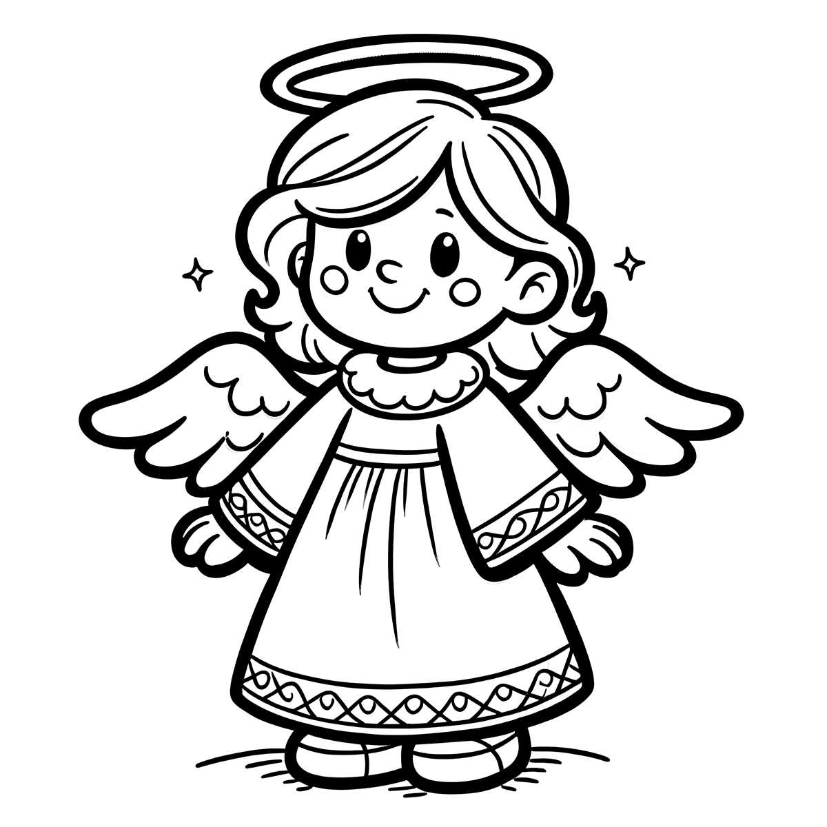 printable christmas angel printable christmas angel