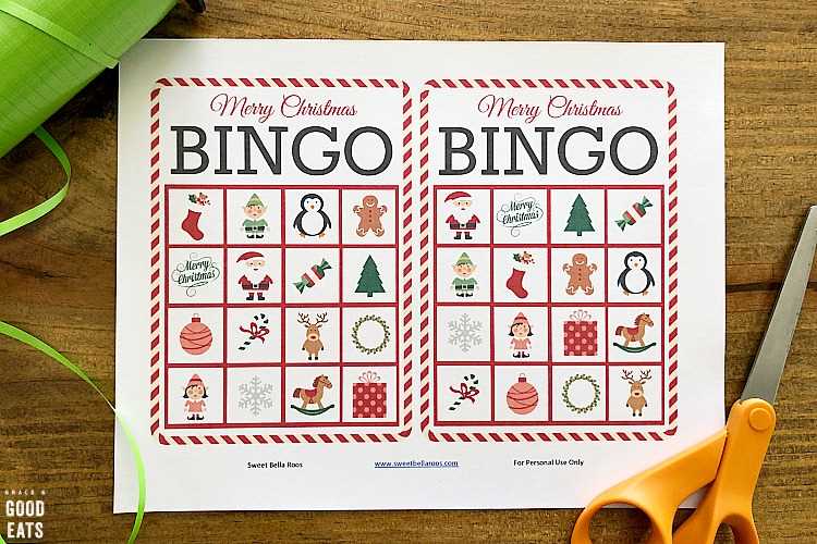 printable christmas bingo cards free printable christmas bingo cards free
