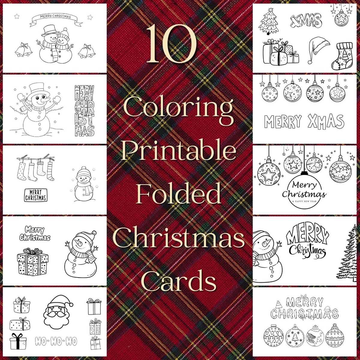 printable christmas card templates
