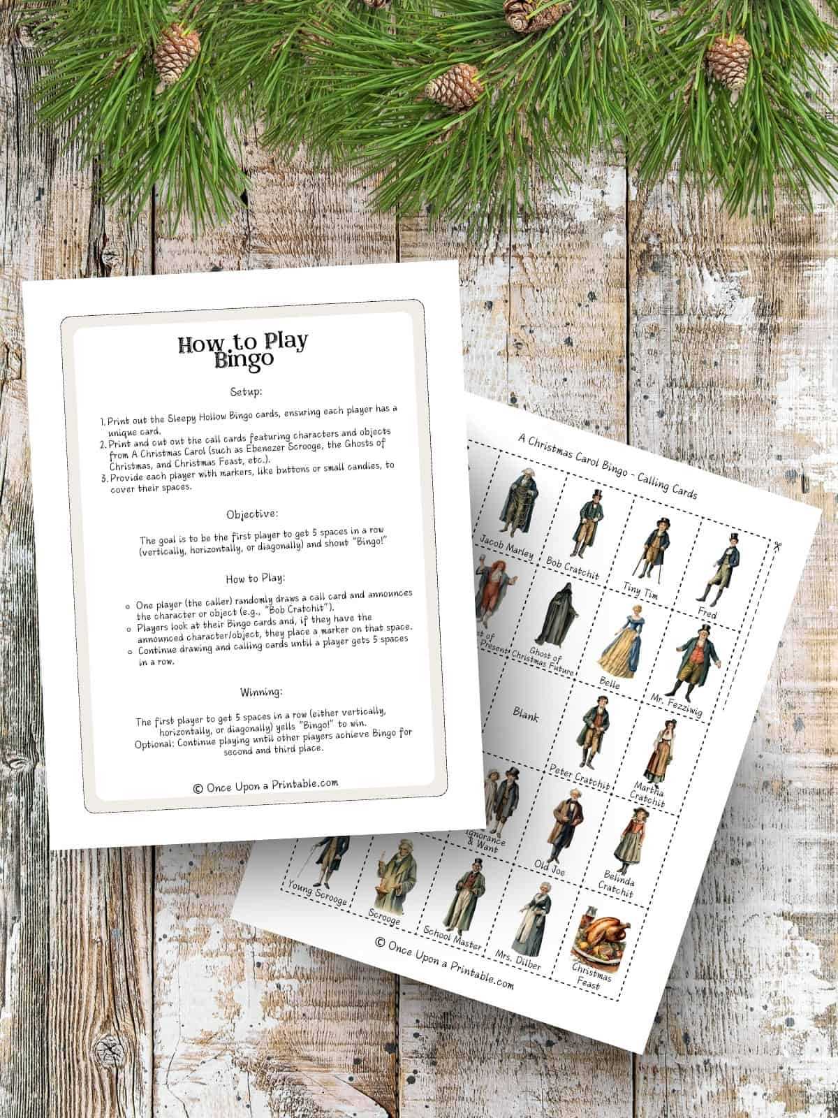 printable christmas carol booklet