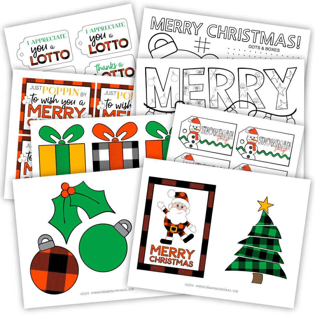printable christmas gift boxes