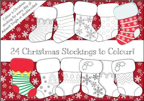 printable christmas stocking coloring pages printable christmas stocking coloring pages