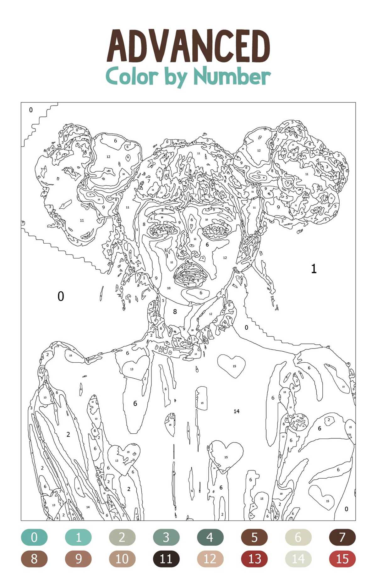 printable color by number hard printable color by number hard