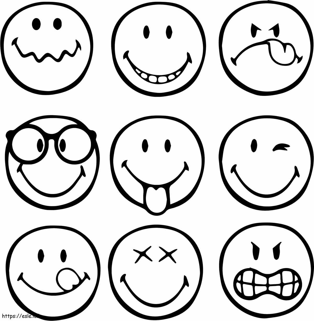 printable coloring pages emoji