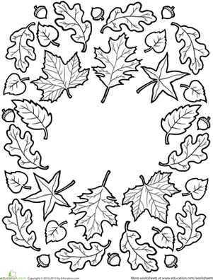 printable coloring pages fall leaves printable coloring pages fall leaves