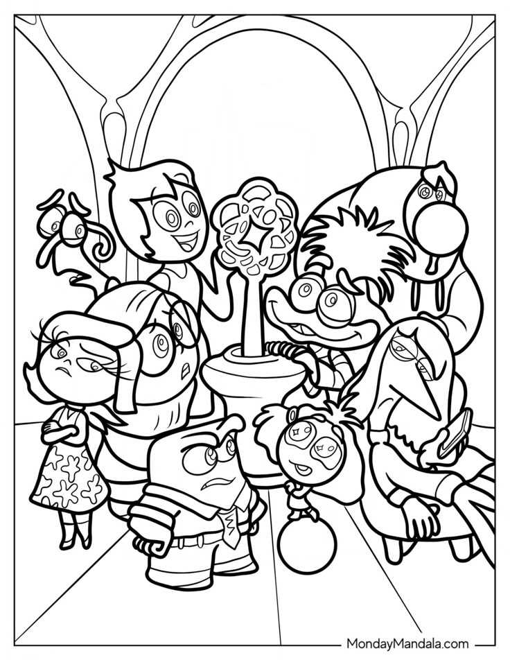 printable coloring pages inside out