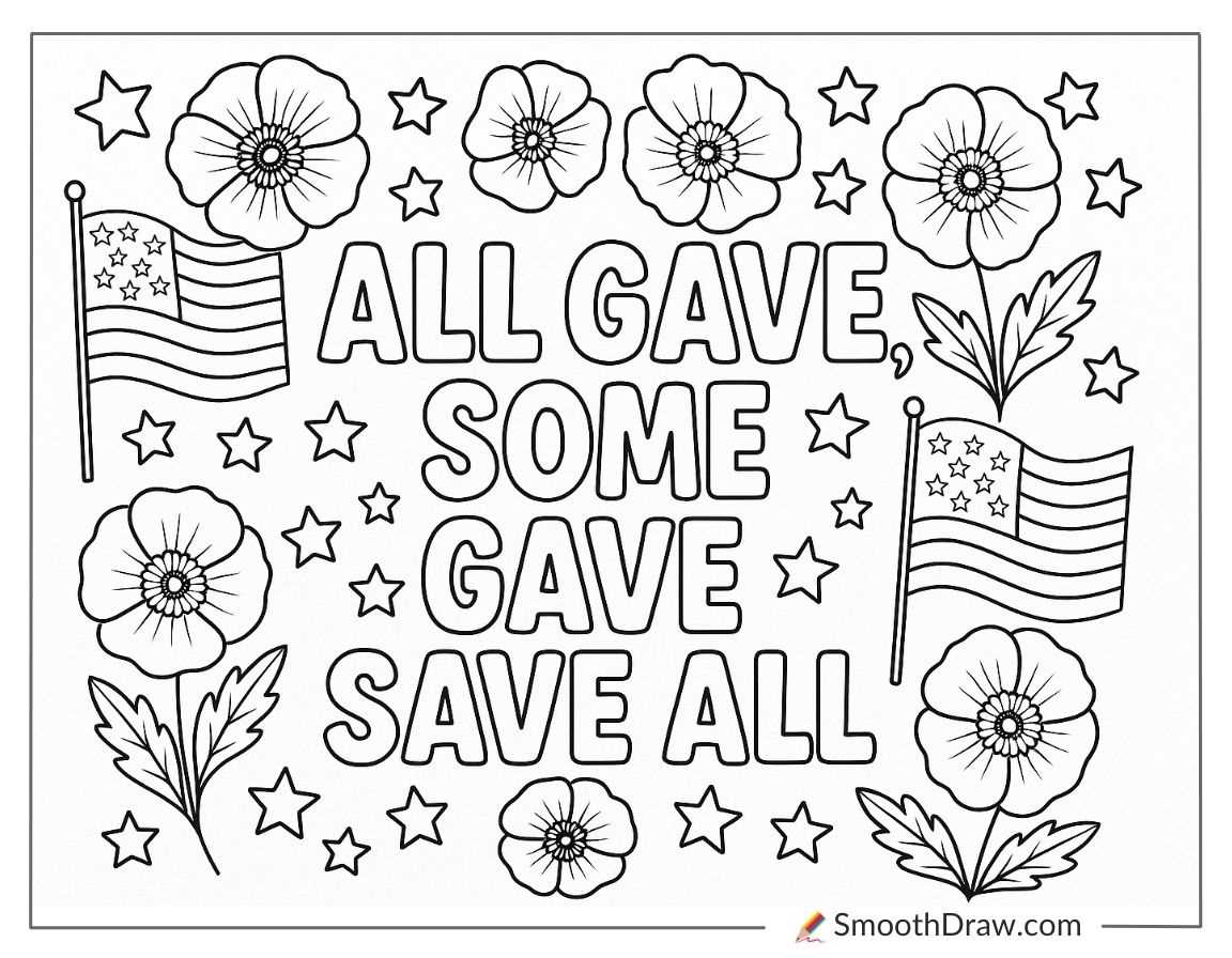 printable coloring pages memorial day