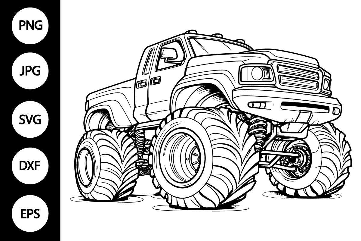 printable coloring pages monster truck printable coloring pages monster truck