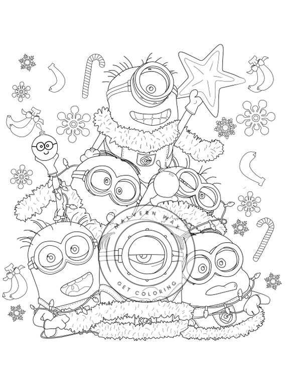 printable coloring pages of minions