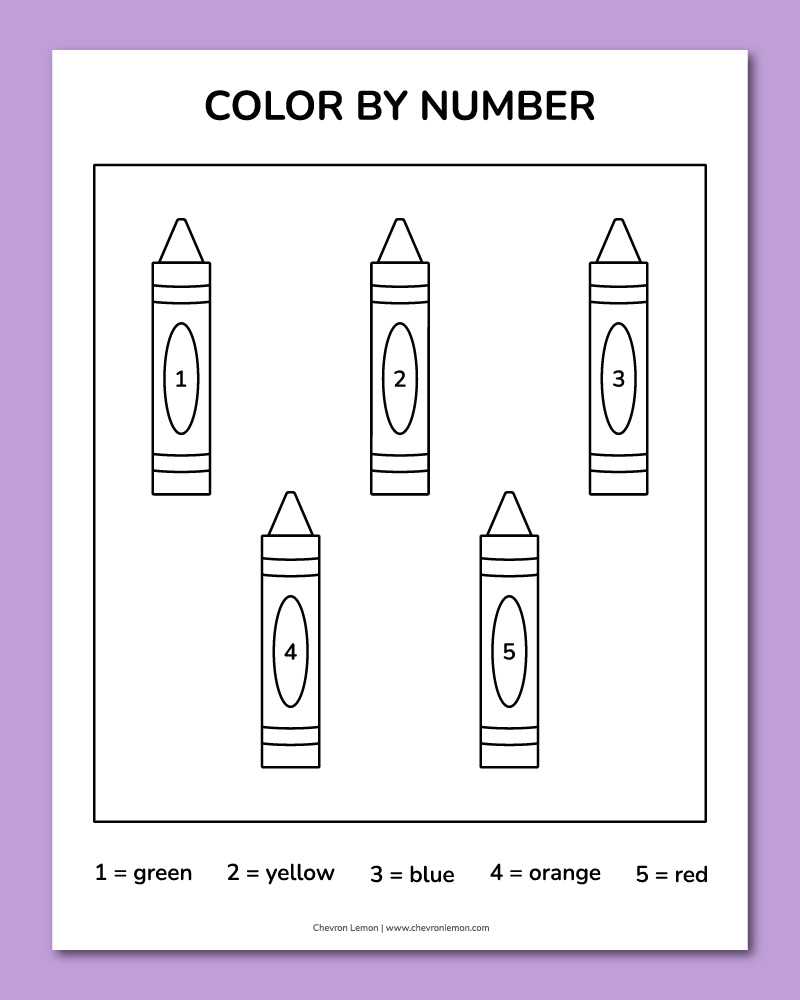 printable crayon template printable crayon template
