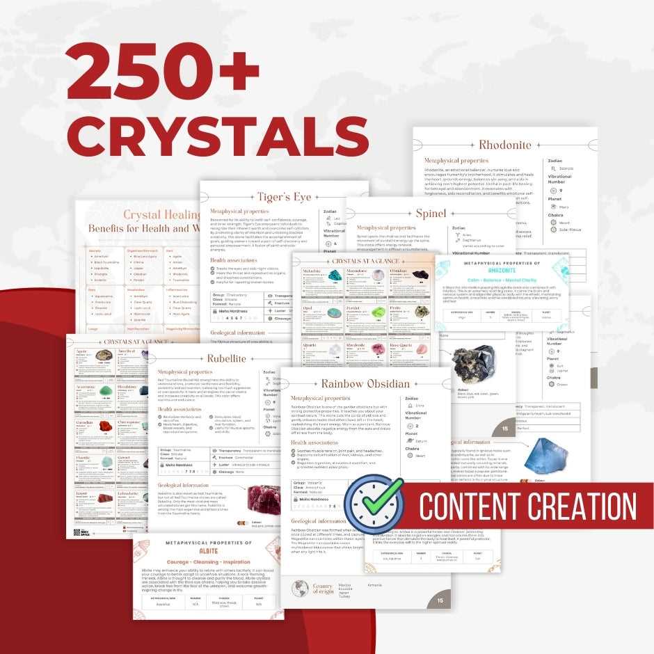 printable crystal meanings