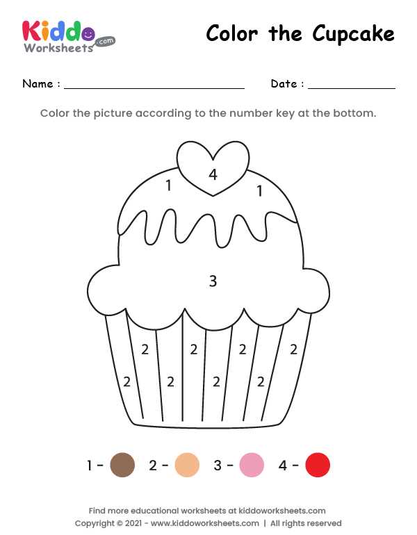 printable cupcake pictures to color