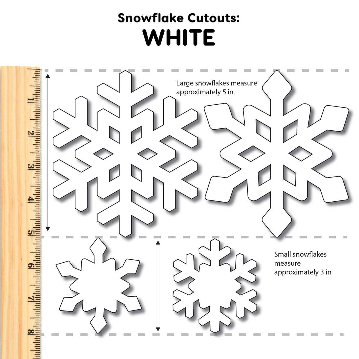 printable cut out snowflakes