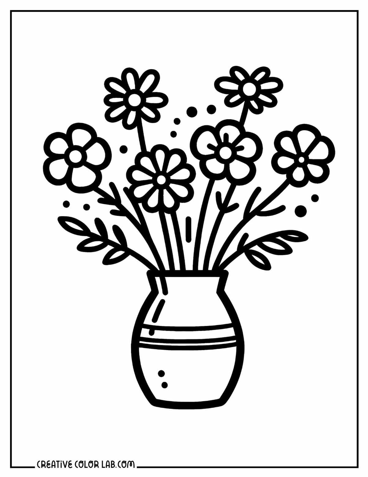 printable cute flower coloring pages printable cute flower coloring pages