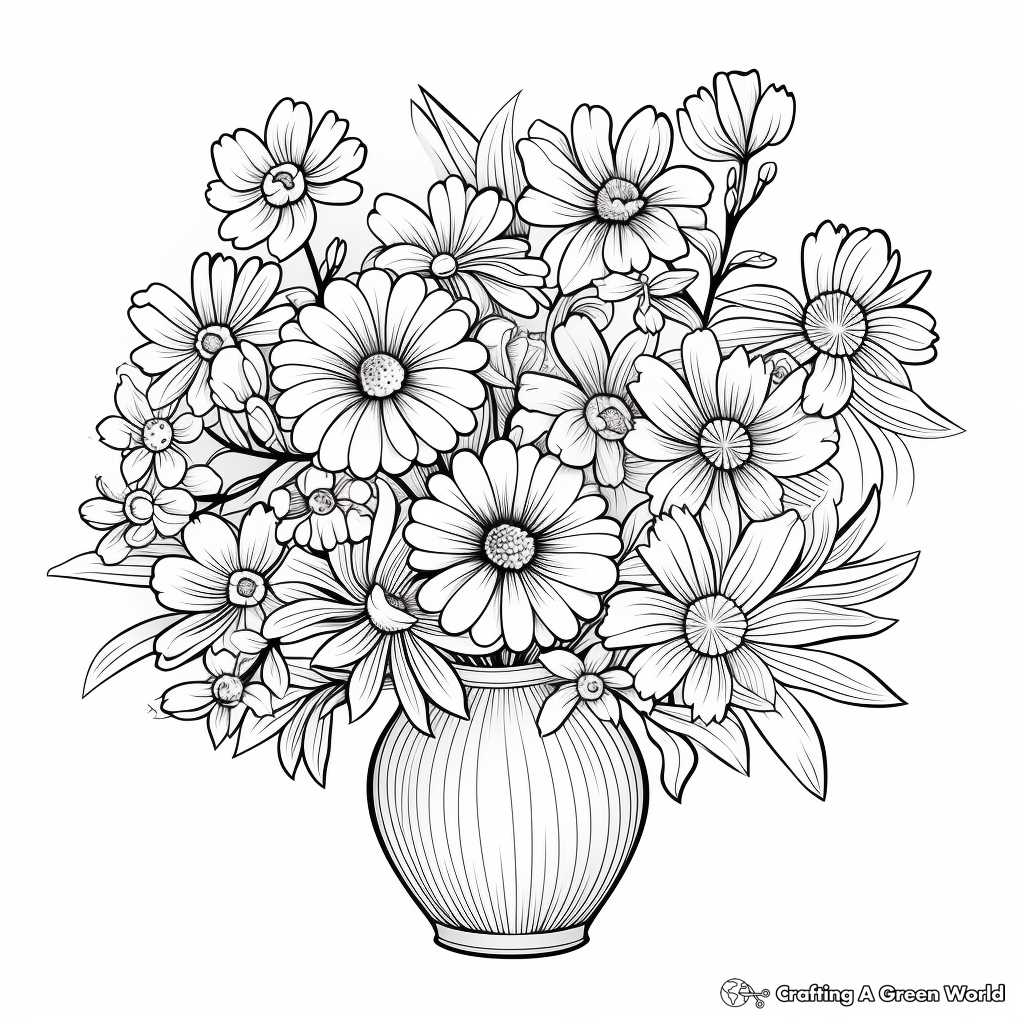 printable daisy coloring pages printable daisy coloring pages