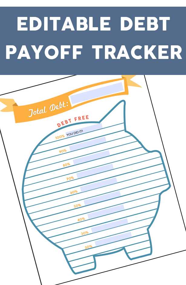 printable debt tracker