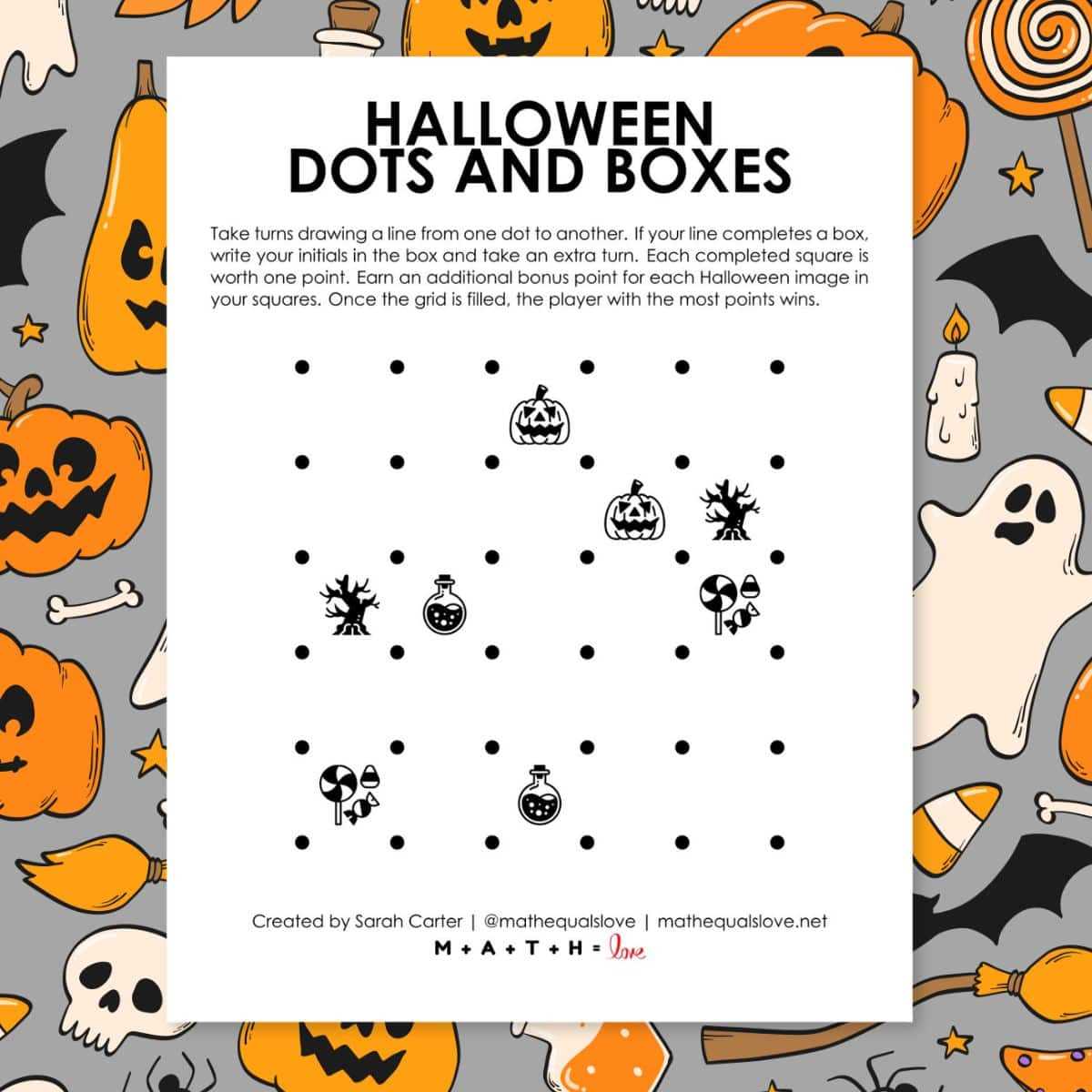 printable dots and boxes game printable dots and boxes game
