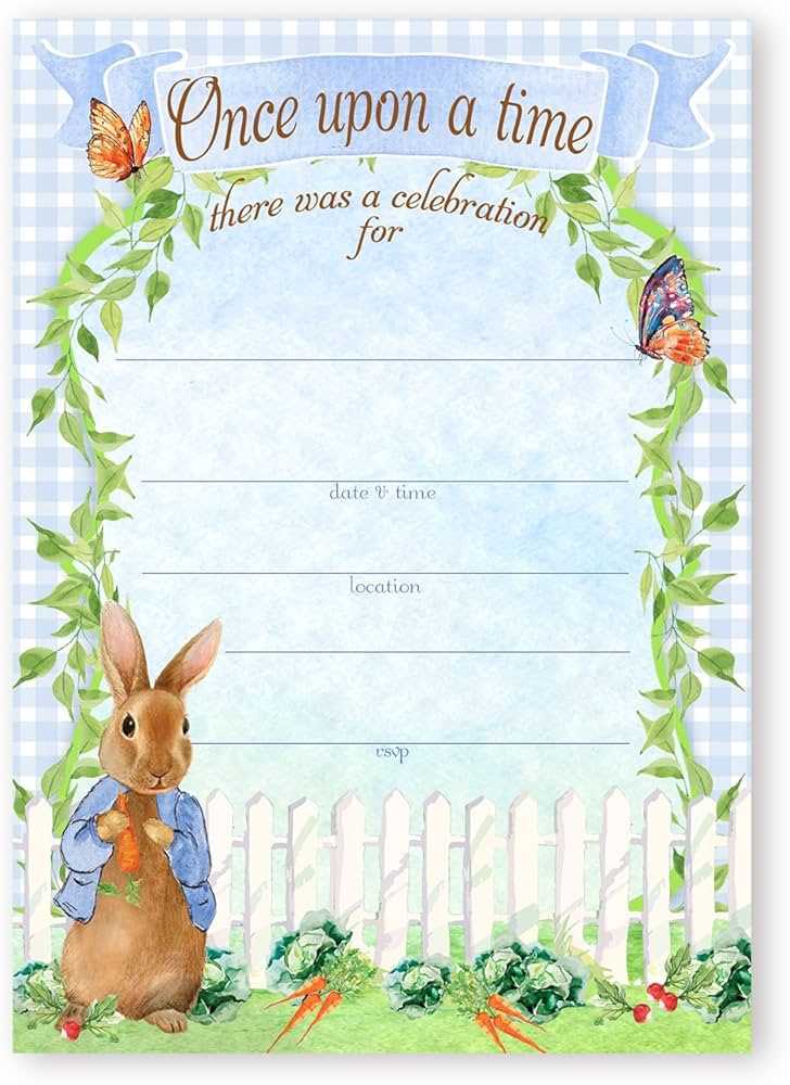 printable easter invitation