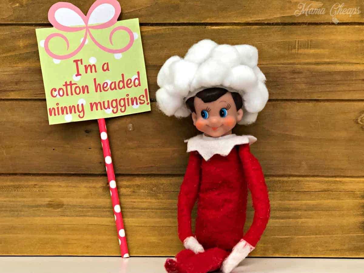printable elf on a shelf printable elf on a shelf