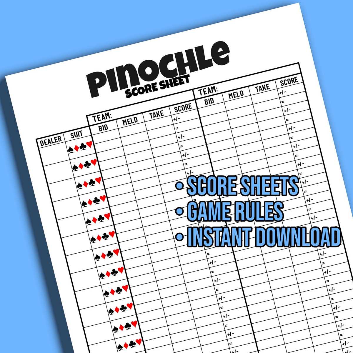 printable euchre score cards for 12 players printable euchre score cards for 12 players