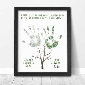 printable fathers day handprint poem