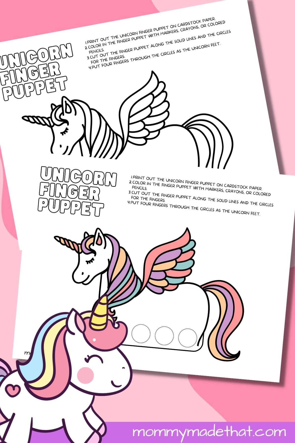 printable finger puppets