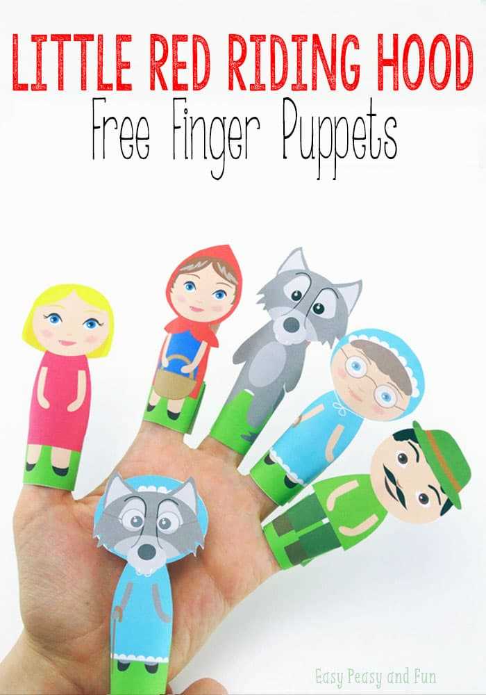 printable finger puppets